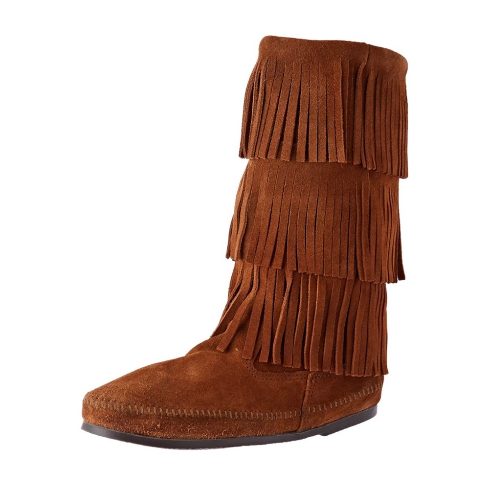 Minnetonka 3-Layer Fringe Boot